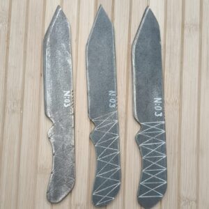 RP Dutch Tanks NO3 Handgemaakt werpmes - 25 cm